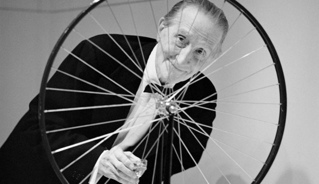 Marcel Duchamp at the Walker Art Center, October 1965. Photo: Eric Sutherland