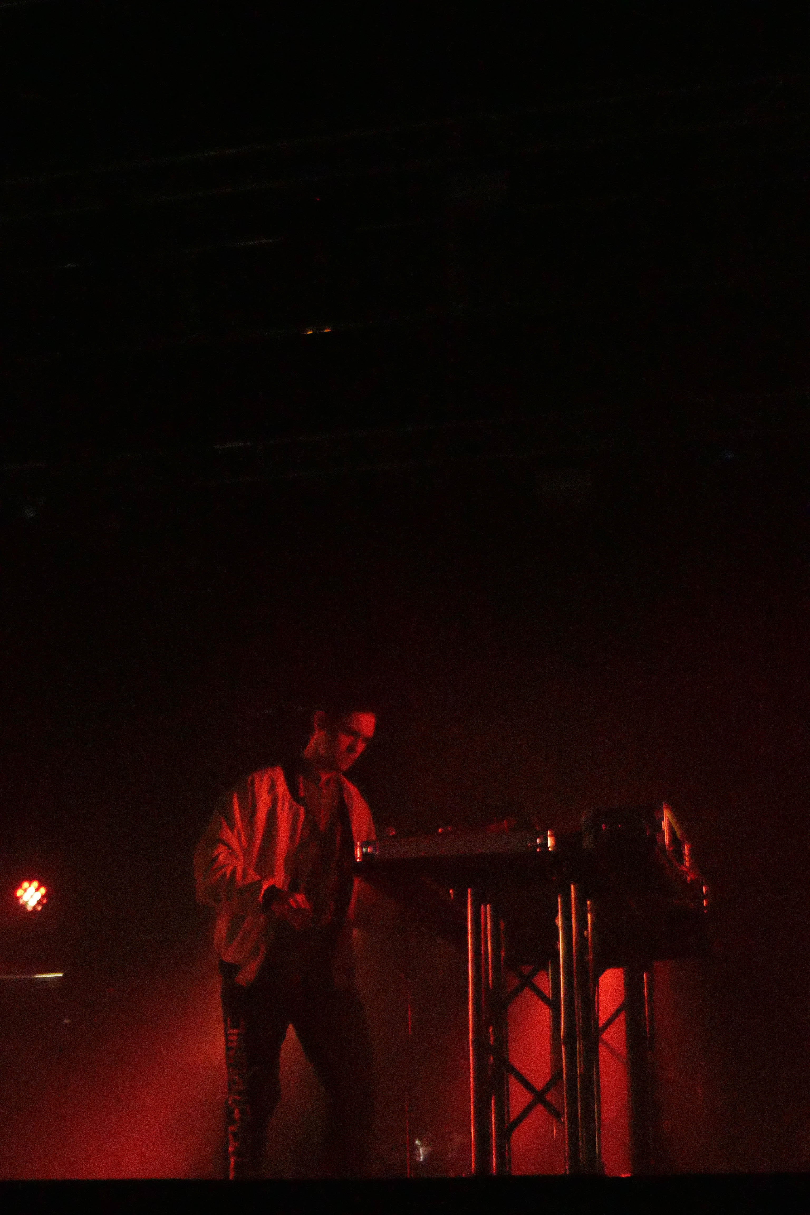 Cosmo sul palco dell' AMA Music Festival 2018 a Bassano del Grappa (foto di Riccardo Michelazzo)